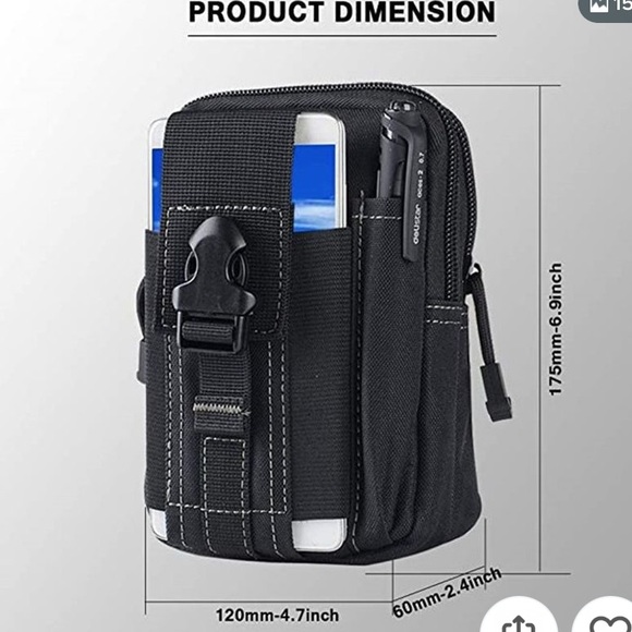 TACTICAL BELT BAG - Picture 8 of 8